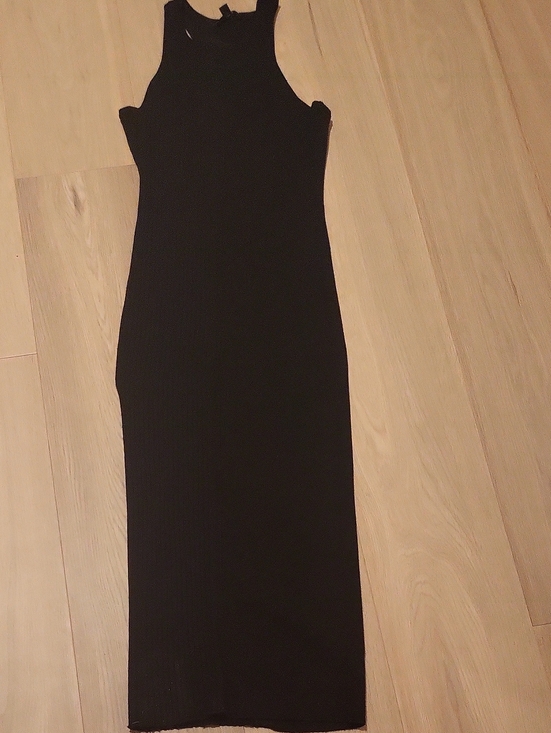 Guess Dresses & Skirts - Classic Black Ribbed Tank Maxi Dress Guess